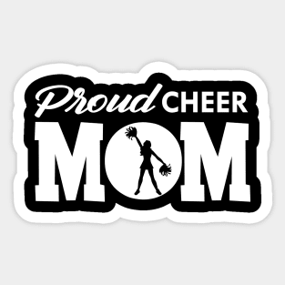 Proud Cheer Mom Sticker